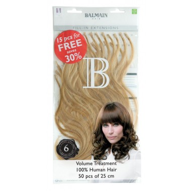 Fill-in Extensions Natural Straight Valuepack (50st)