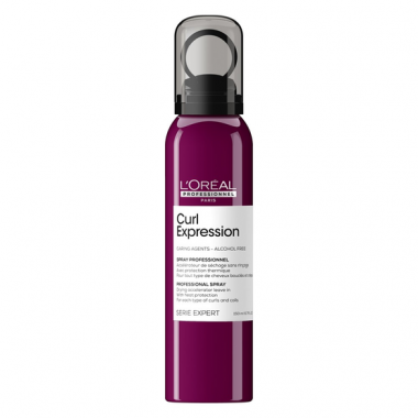 Curl Expression Drying Accelator